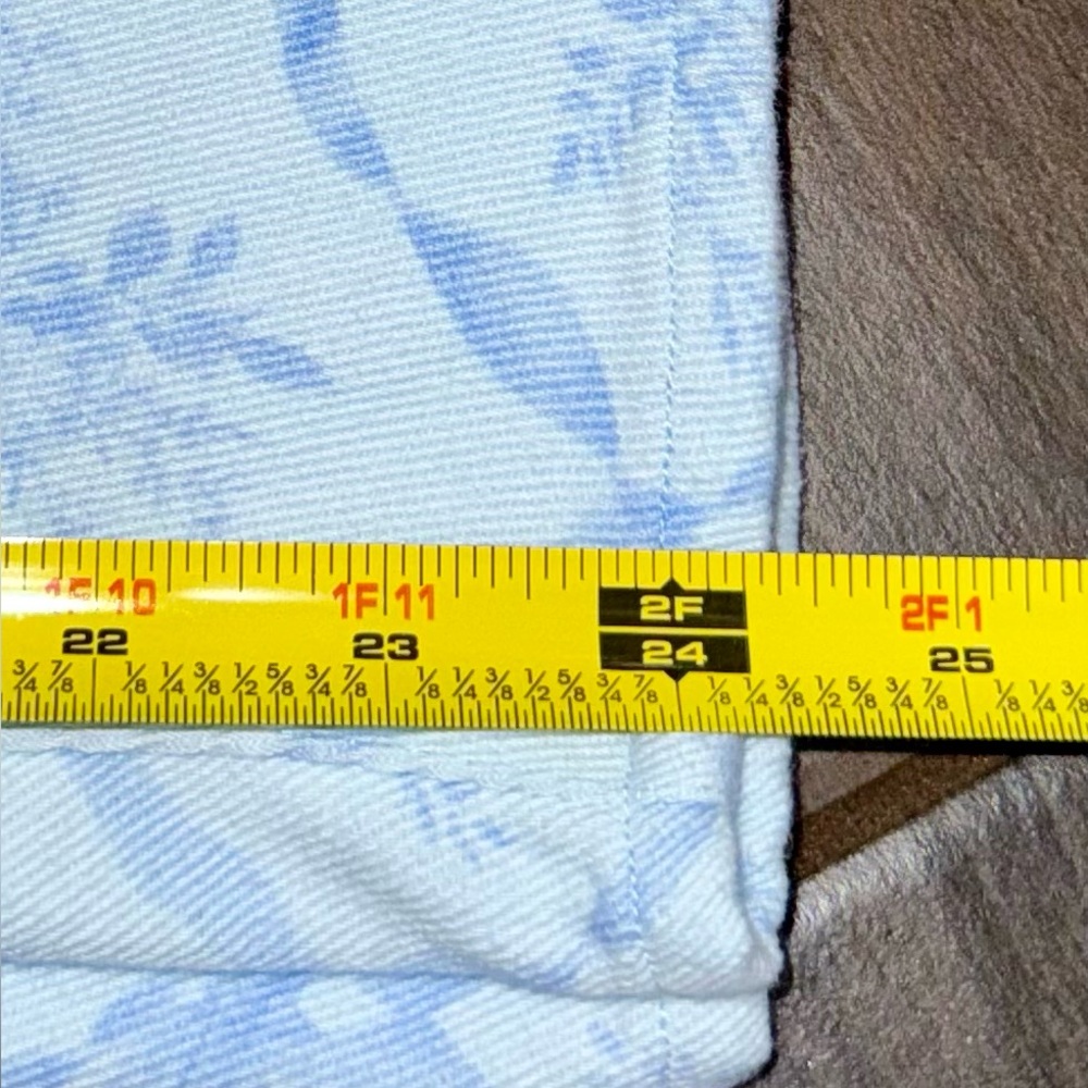 Women's Rareraw Blue Cropped Pants Bow Design - Picture 12 of 12